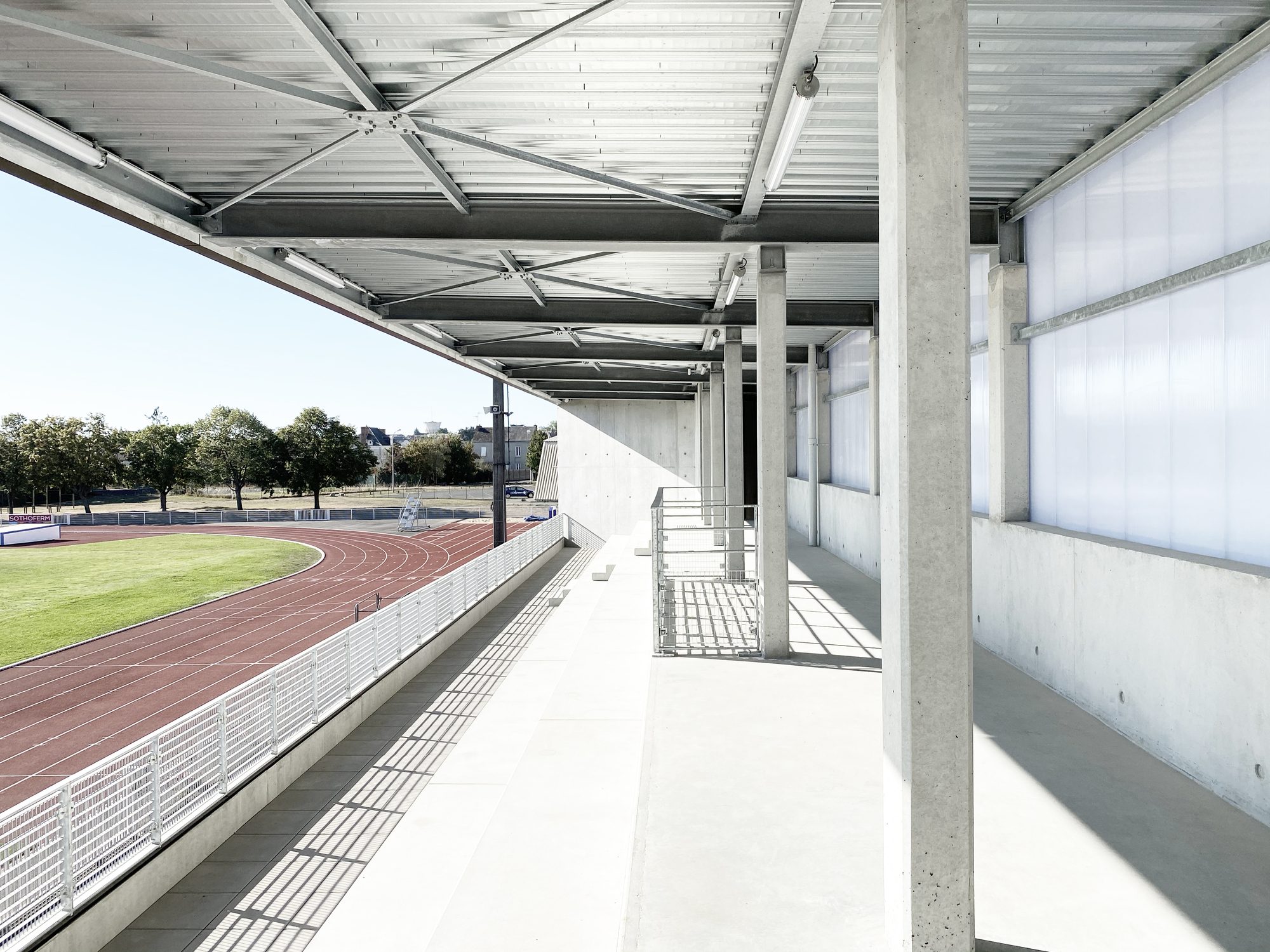 Stadium and Locker Room for Thouars City