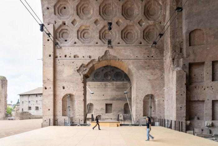 Basilica di Massenzio Exhibition Pathway