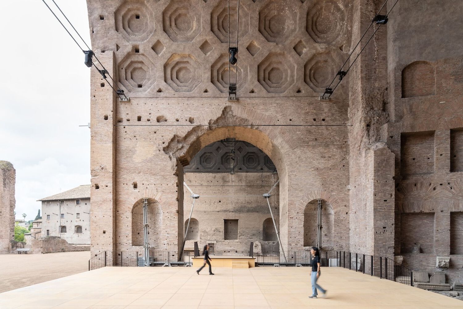 Basilica di Massenzio Exhibition Pathway