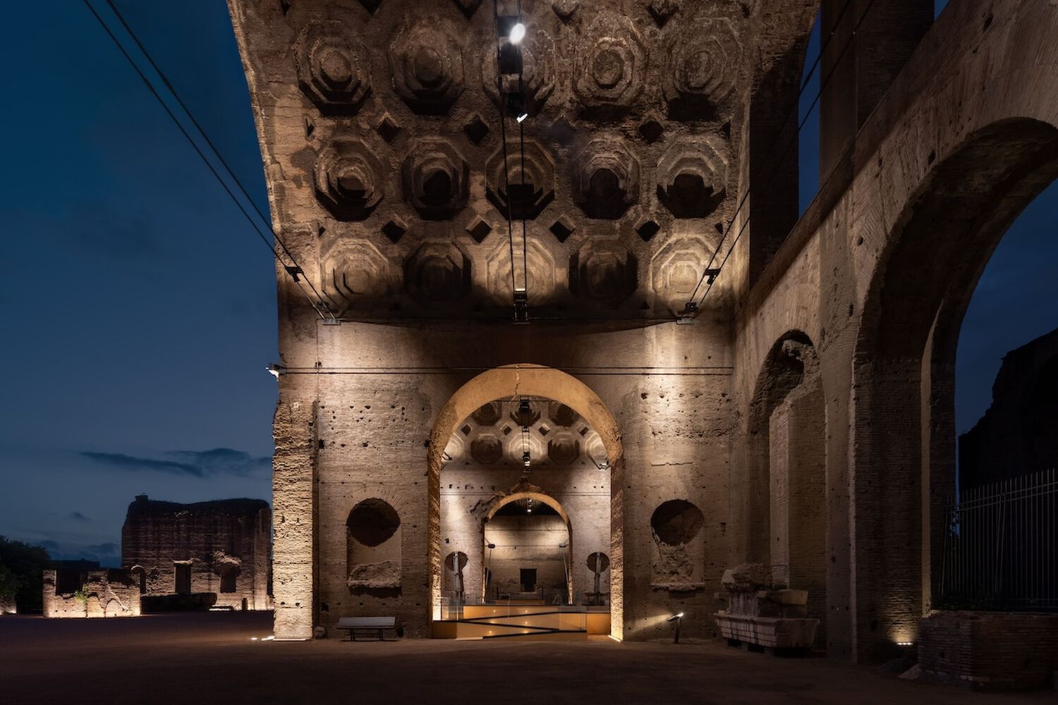 Basilica di Massenzio Exhibition Pathway