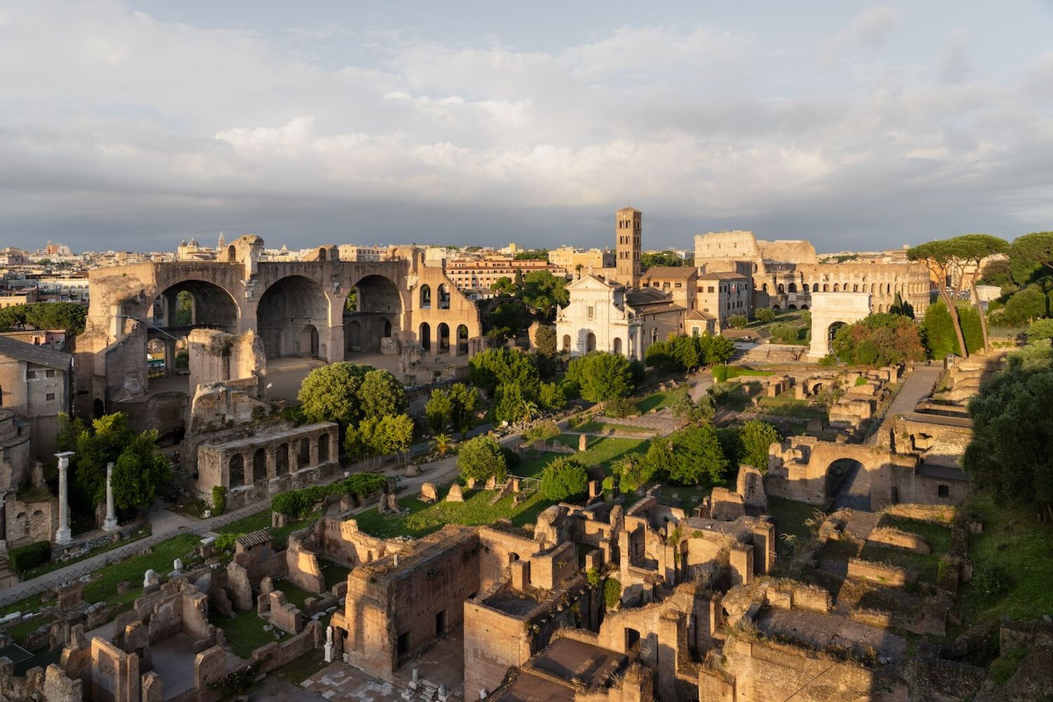 Basilica di Massenzio Exhibition Pathway