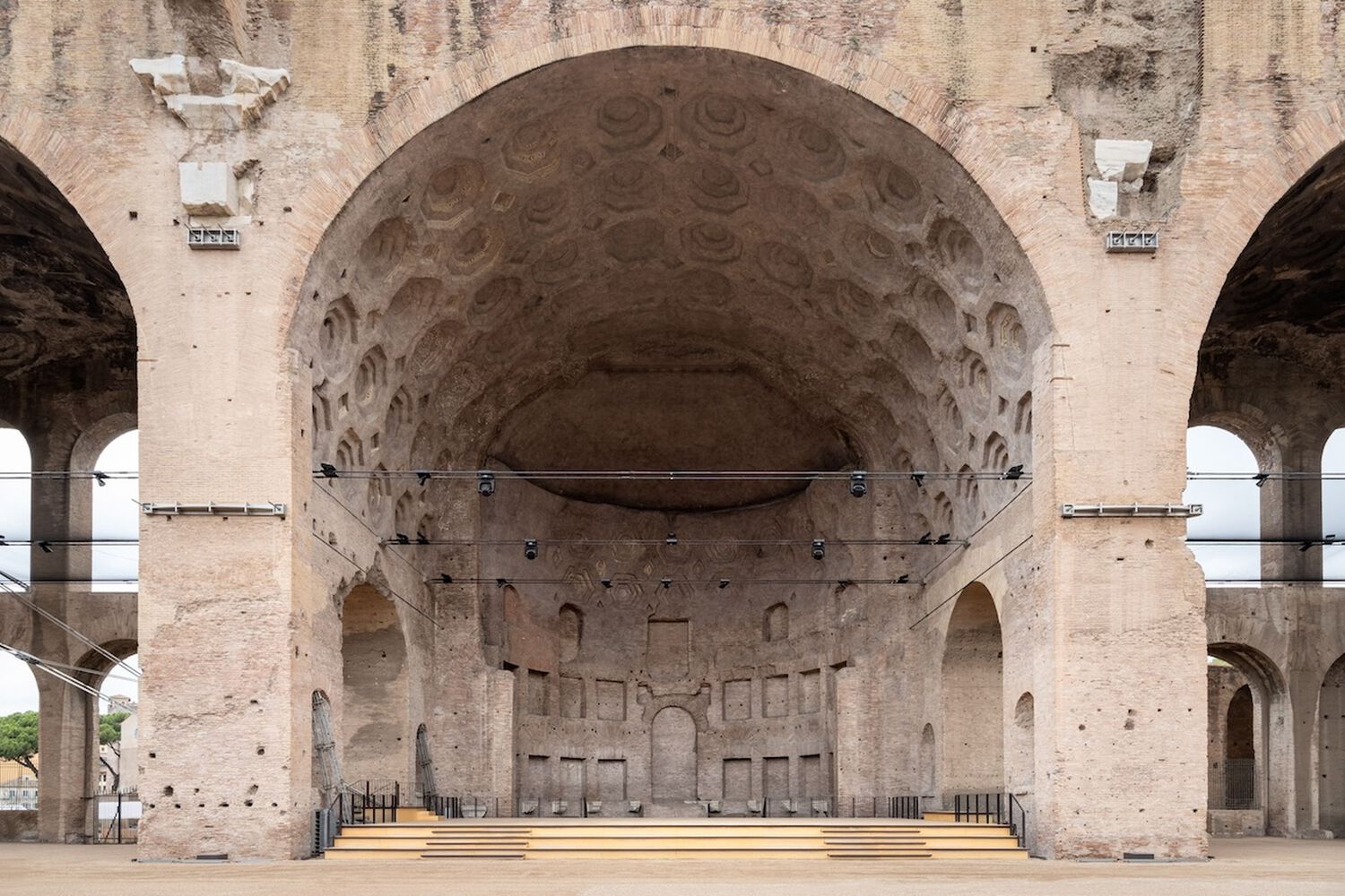 Basilica di Massenzio Exhibition Pathway