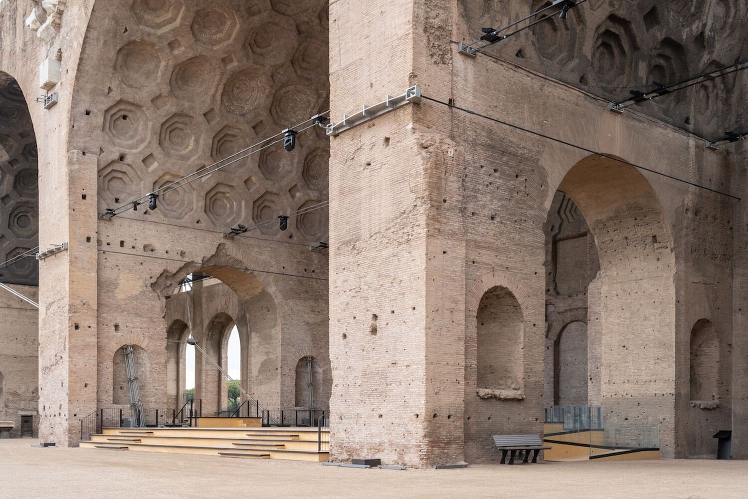 Basilica di Massenzio Exhibition Pathway