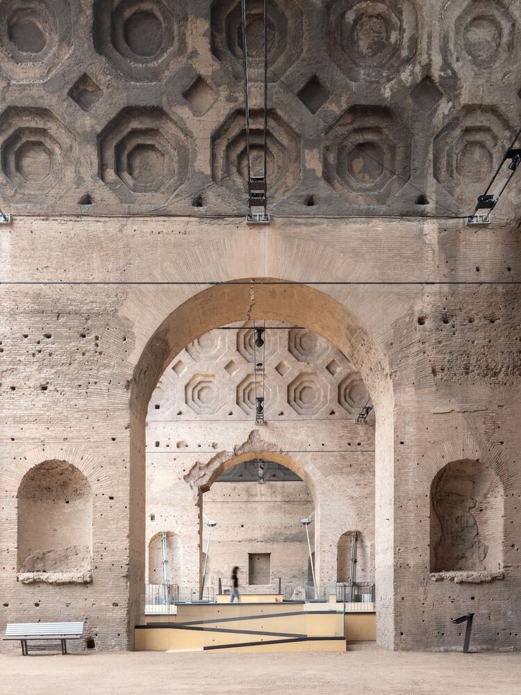 Basilica di Massenzio Exhibition Pathway