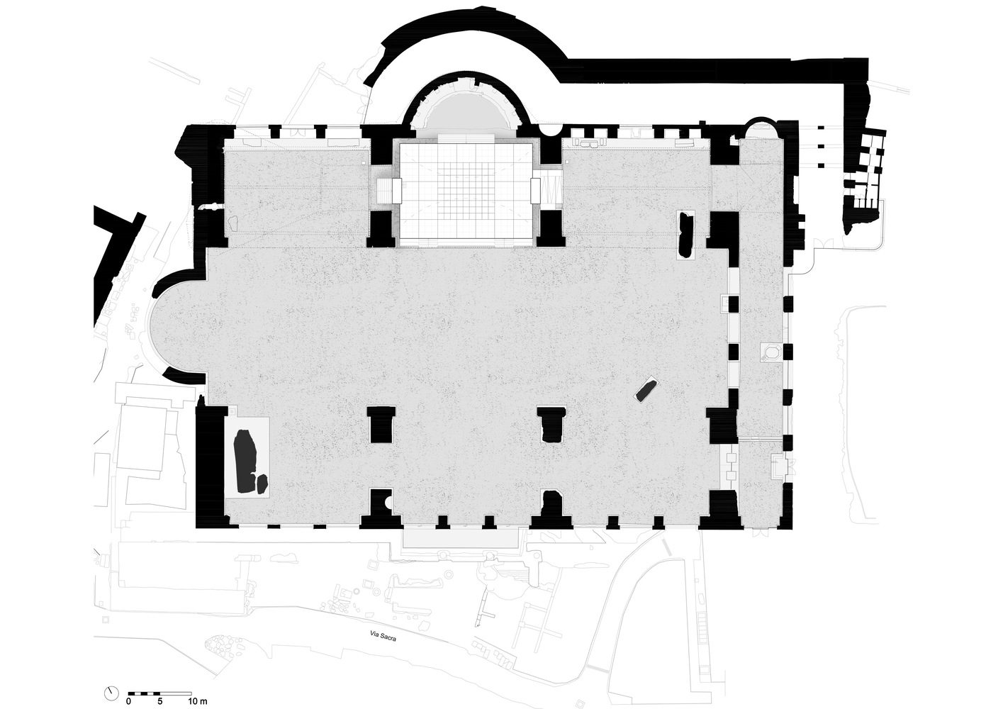 Basilica di Massenzio Exhibition Pathway