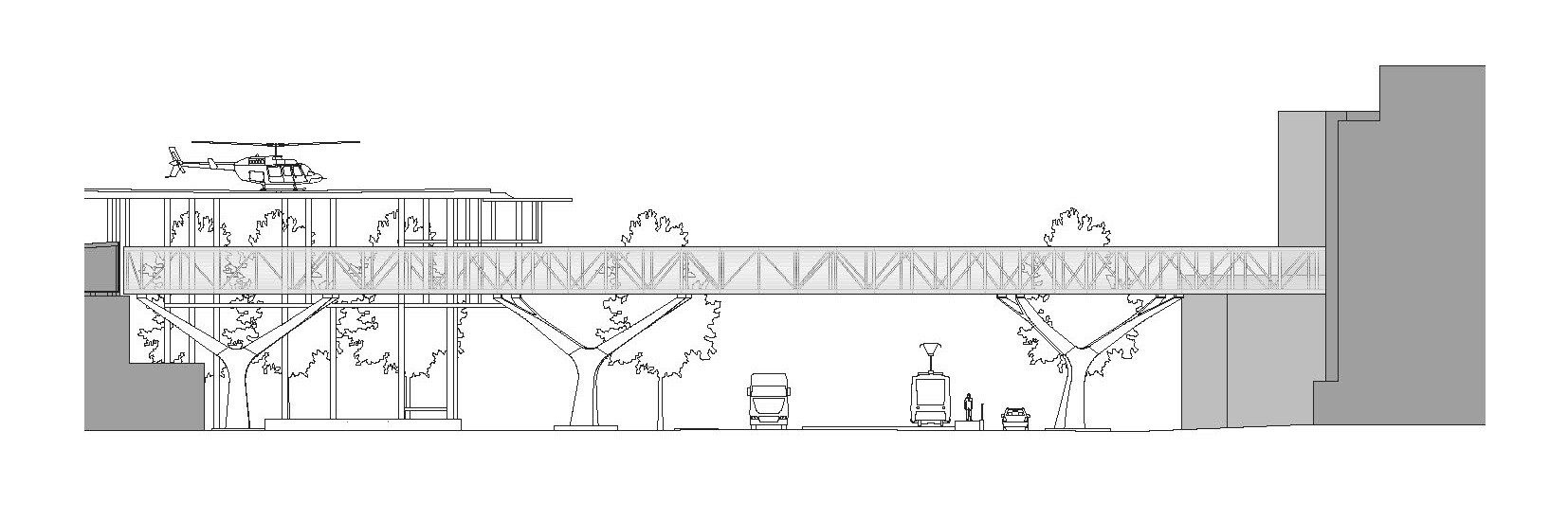 Bridge Municipal Hospital Karlsruhe