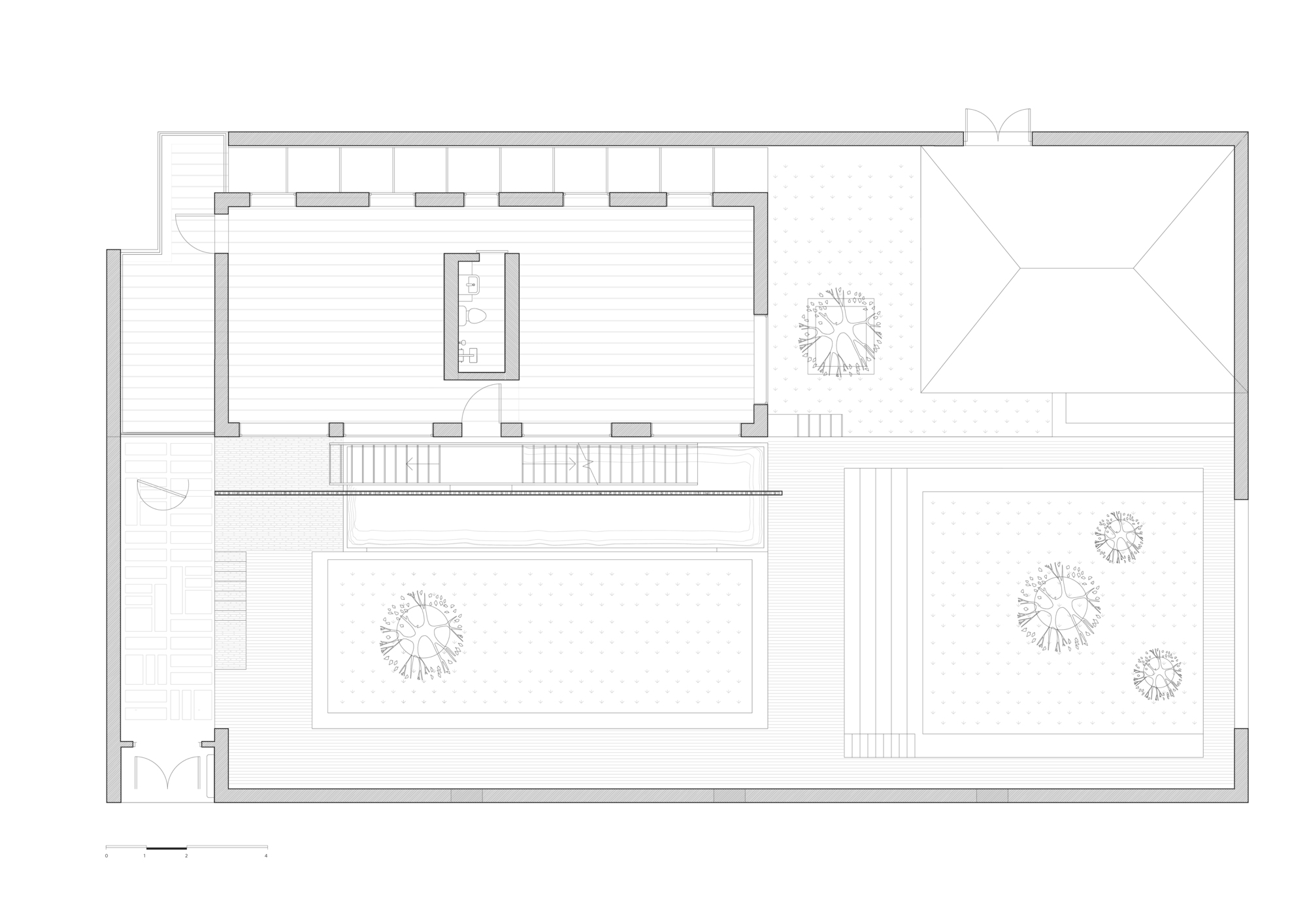 Jing'an Community Pool House