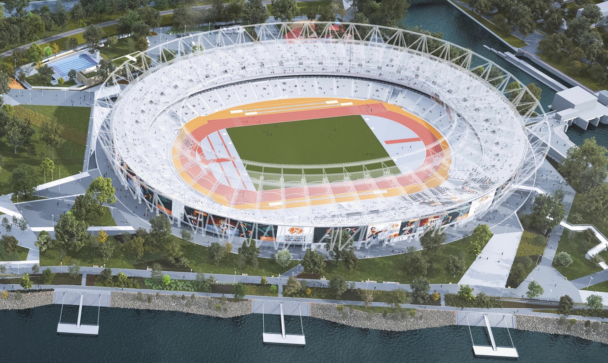 National Athletics Stadium Hungary