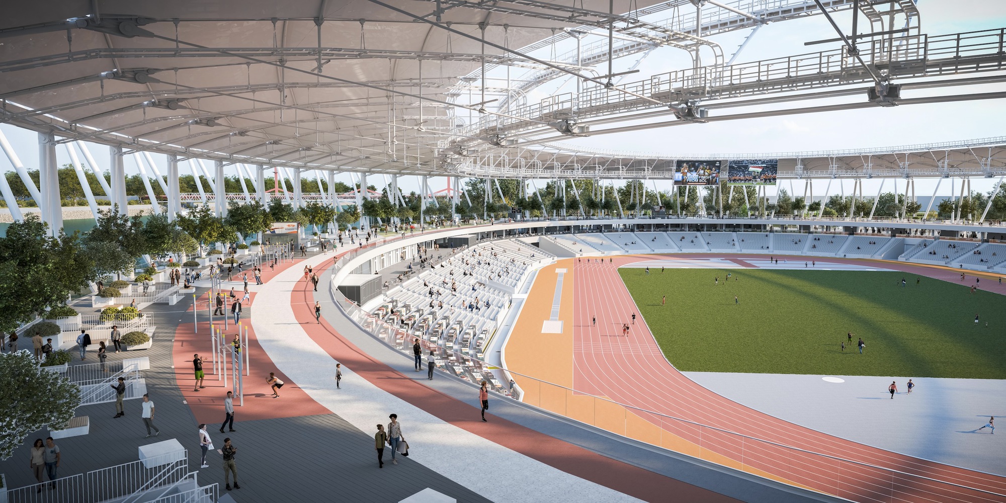 National Athletics Stadium Hungary