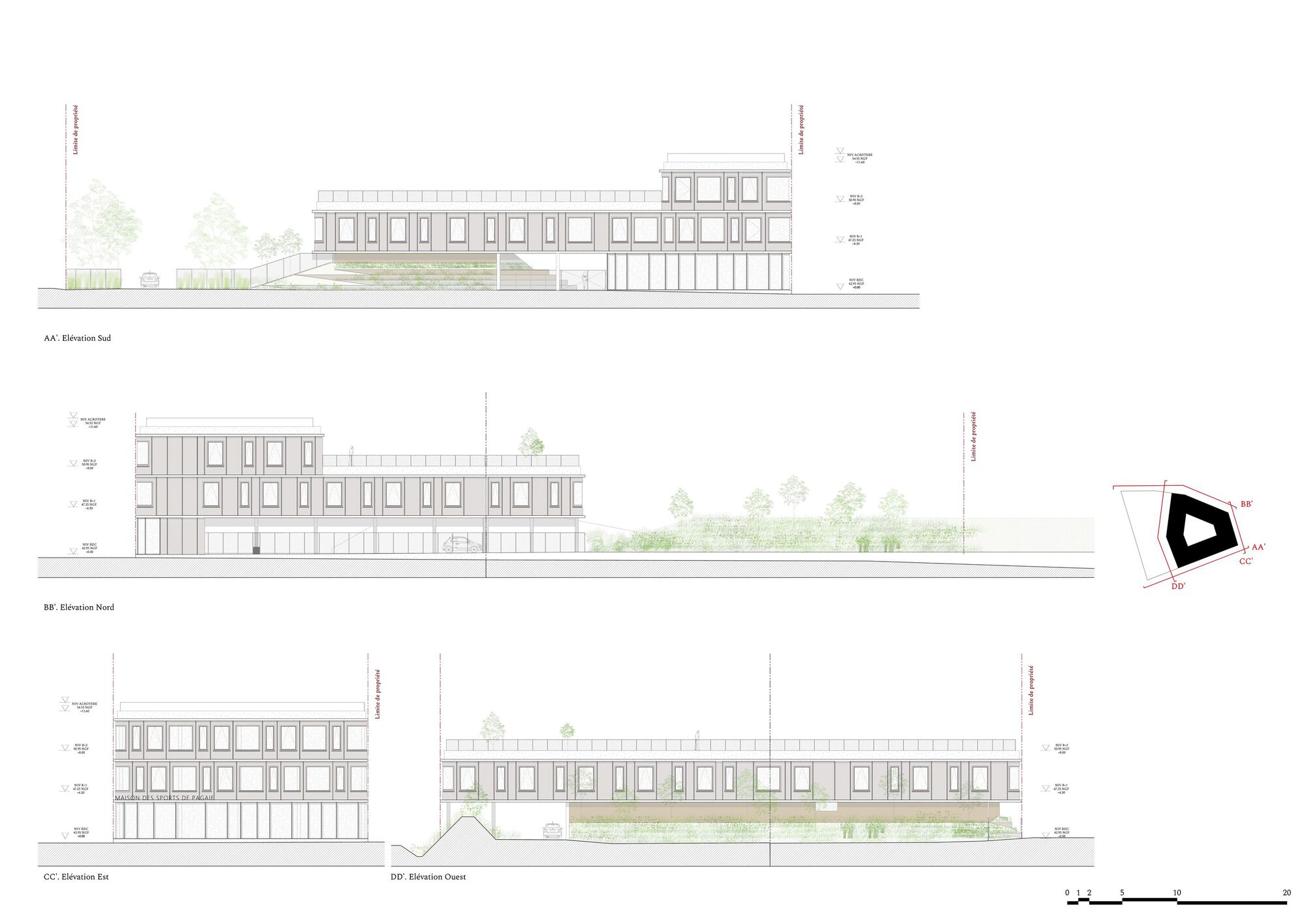 Head Office of French Federation of Canoe-Kayak and Paddle Sports