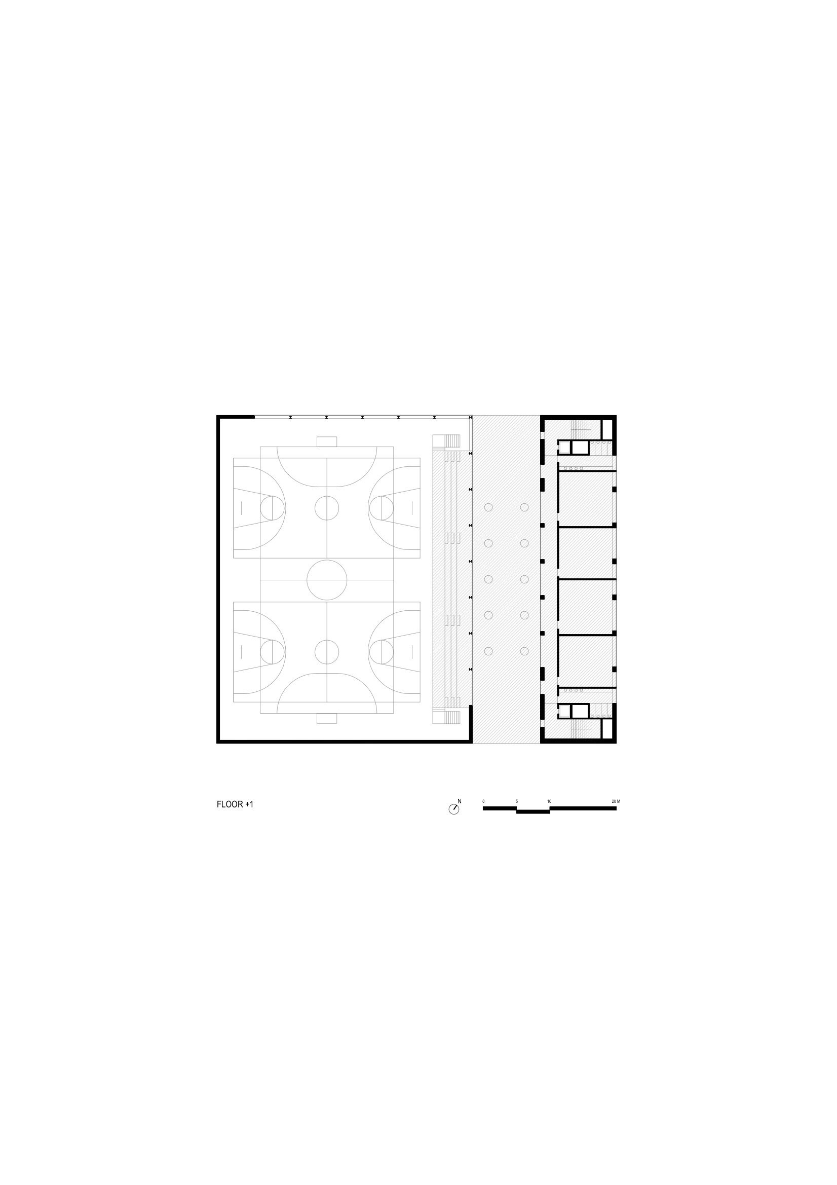 Multi-Sport Pavilion and Classroom Complex