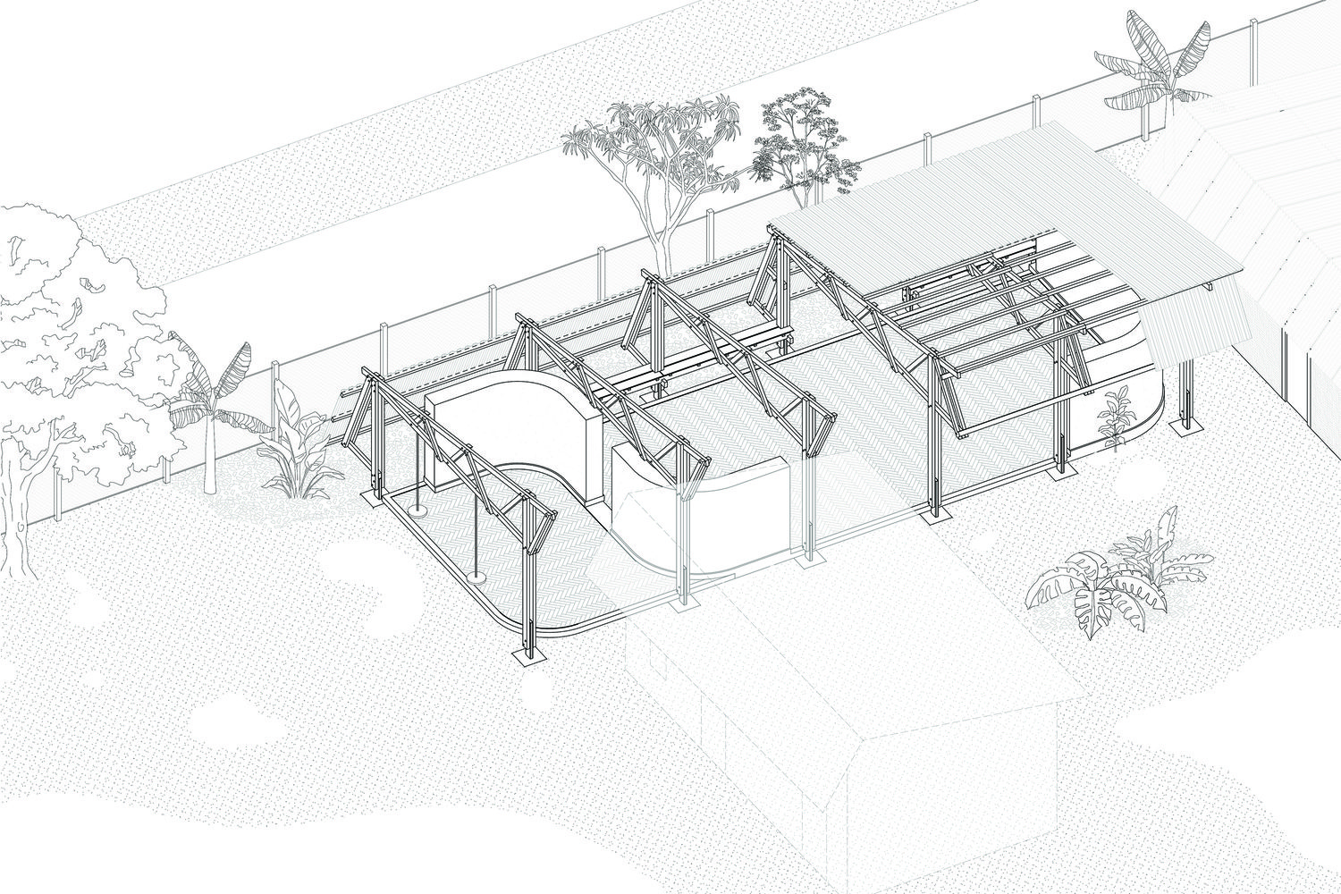 Irrawaddy Flower Garden Classroom Buildings