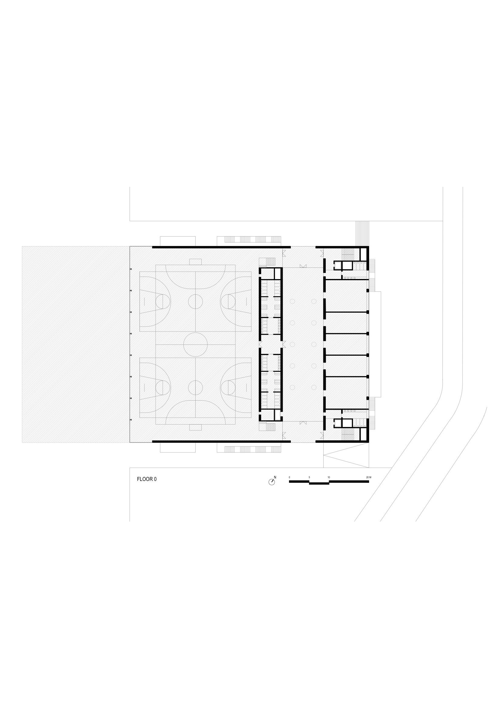 Multi-Sport Pavilion and Classroom Complex