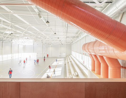 multisport pavilion oaob architecture 16