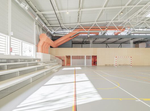 multisport pavilion oaob architecture 18