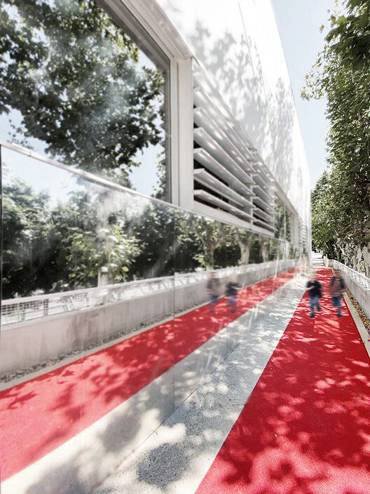 multisport pavilion oaob architecture 7