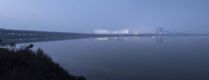 north view of the stadium. Image © Bowen Hou18