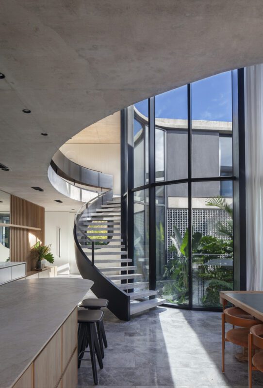 casa oval jorgelina tortorici and asociados plus nicolas lanza 7 Oval House