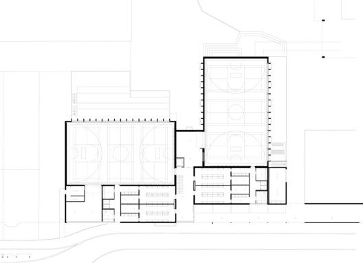 gymnasium and swimming hall Vogelsang