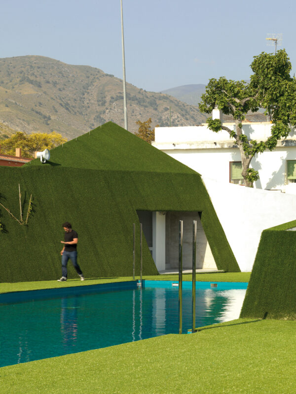 Public Pool on a Urban Artificial Valley
