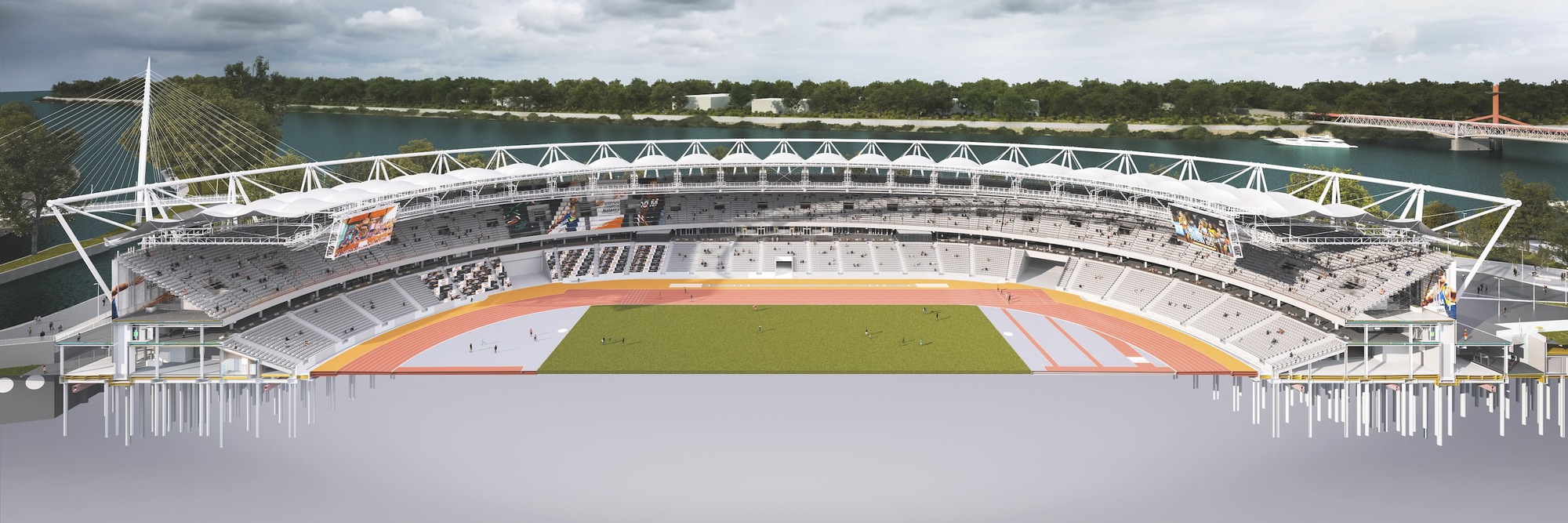 National Athletics Stadium Hungary