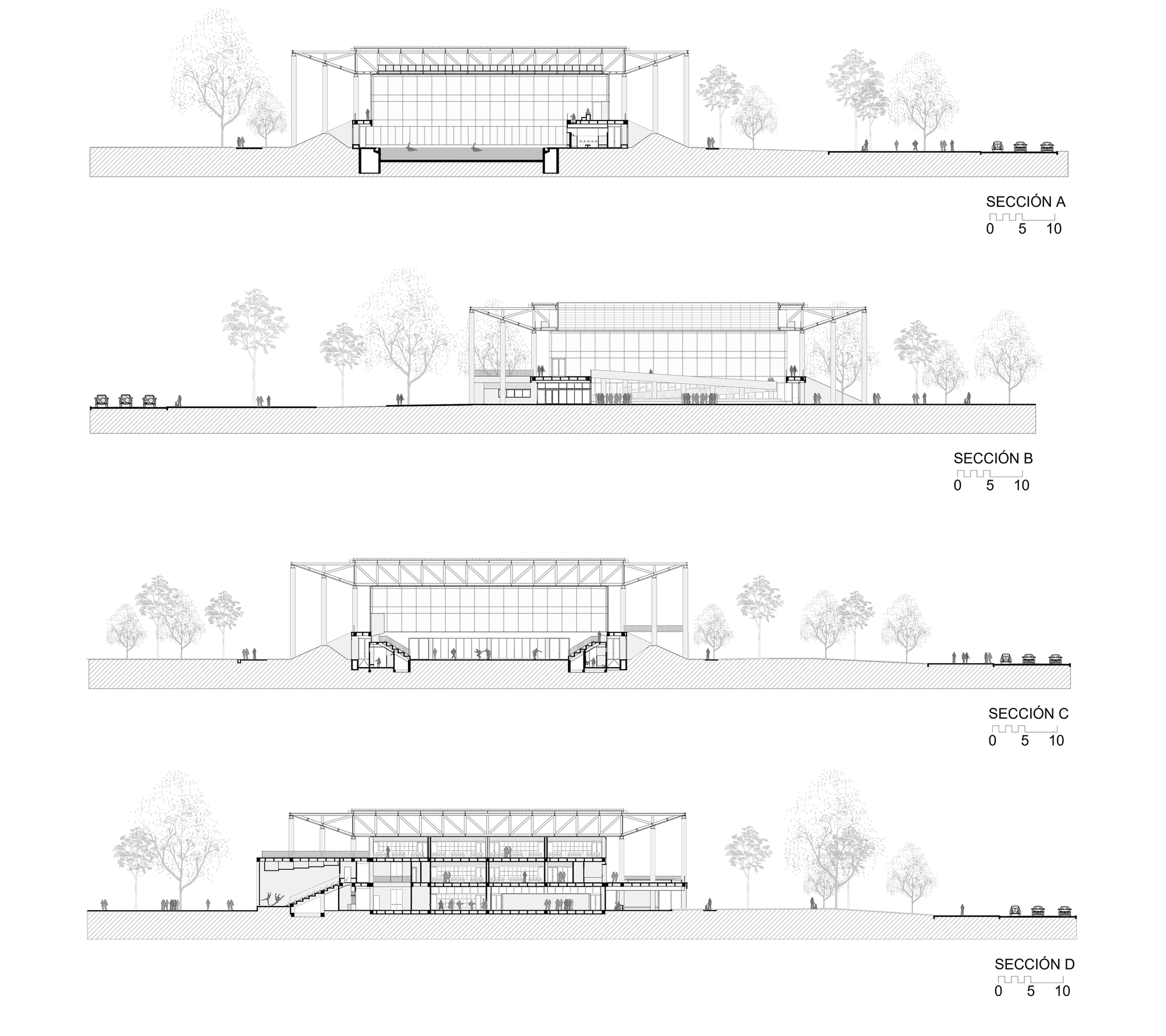 Reacreation and Cultural Center of Parque Metropolitano El Tunal
