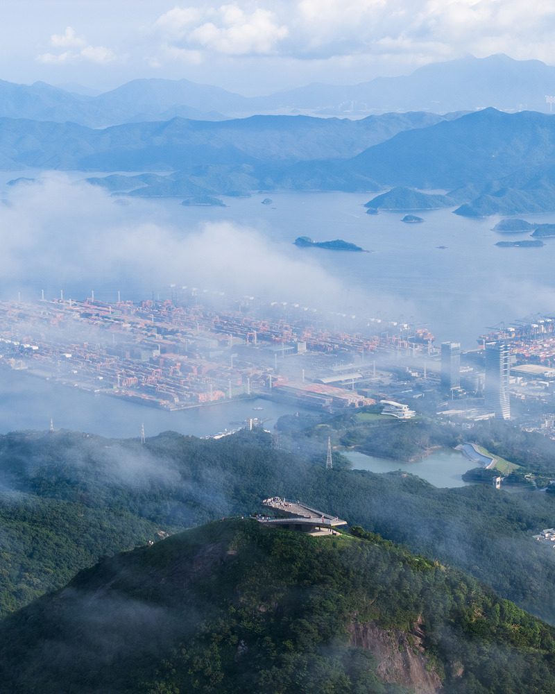 Shenzhen Meishajian Viewing Platform | line+ studio