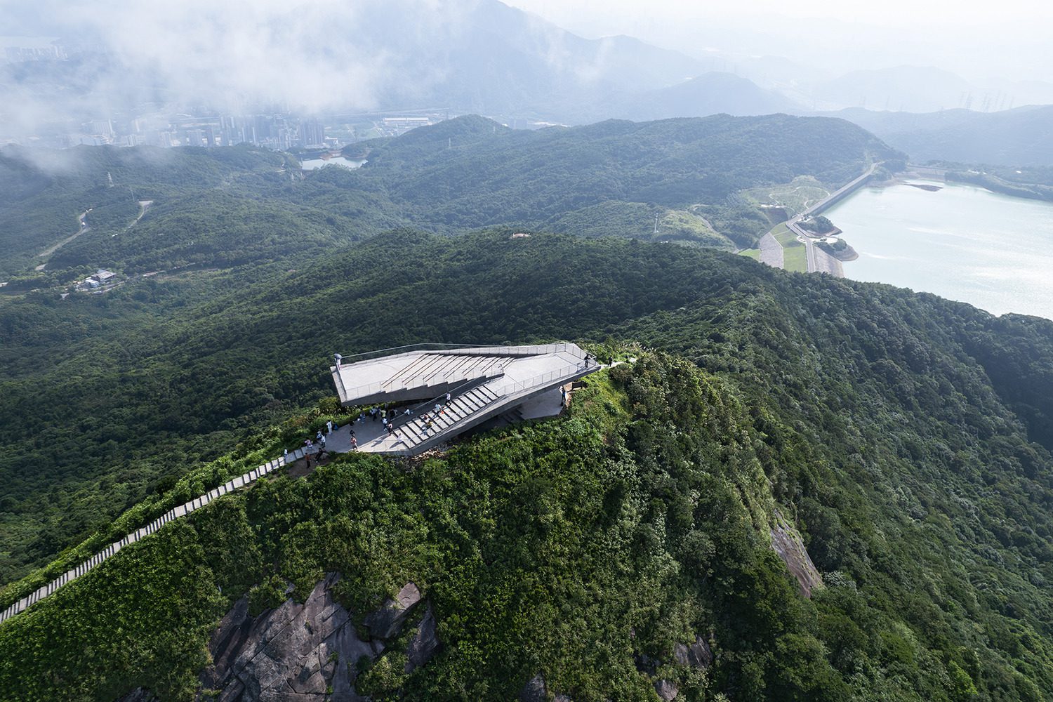 Shenzhen Meishajian Viewing Platform | line+ studio