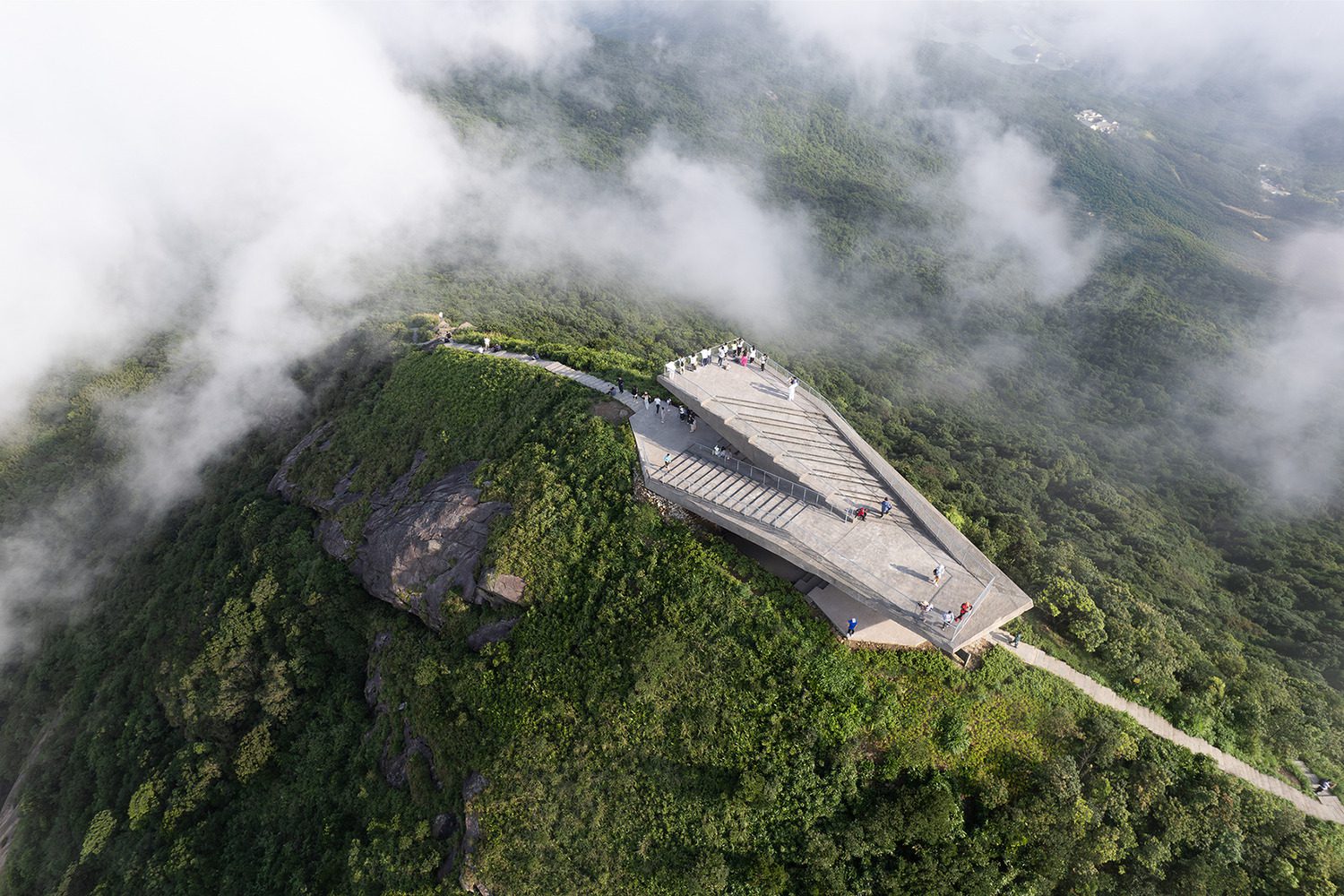 Shenzhen Meishajian Viewing Platform | line+ studio