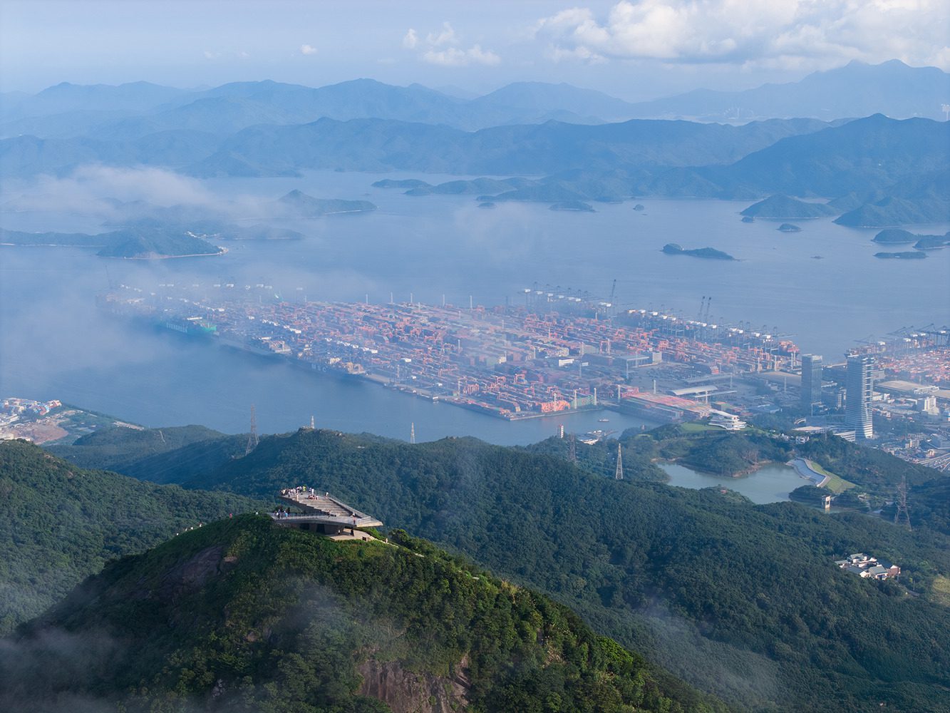 Shenzhen Meishajian Viewing Platform | line+ studio