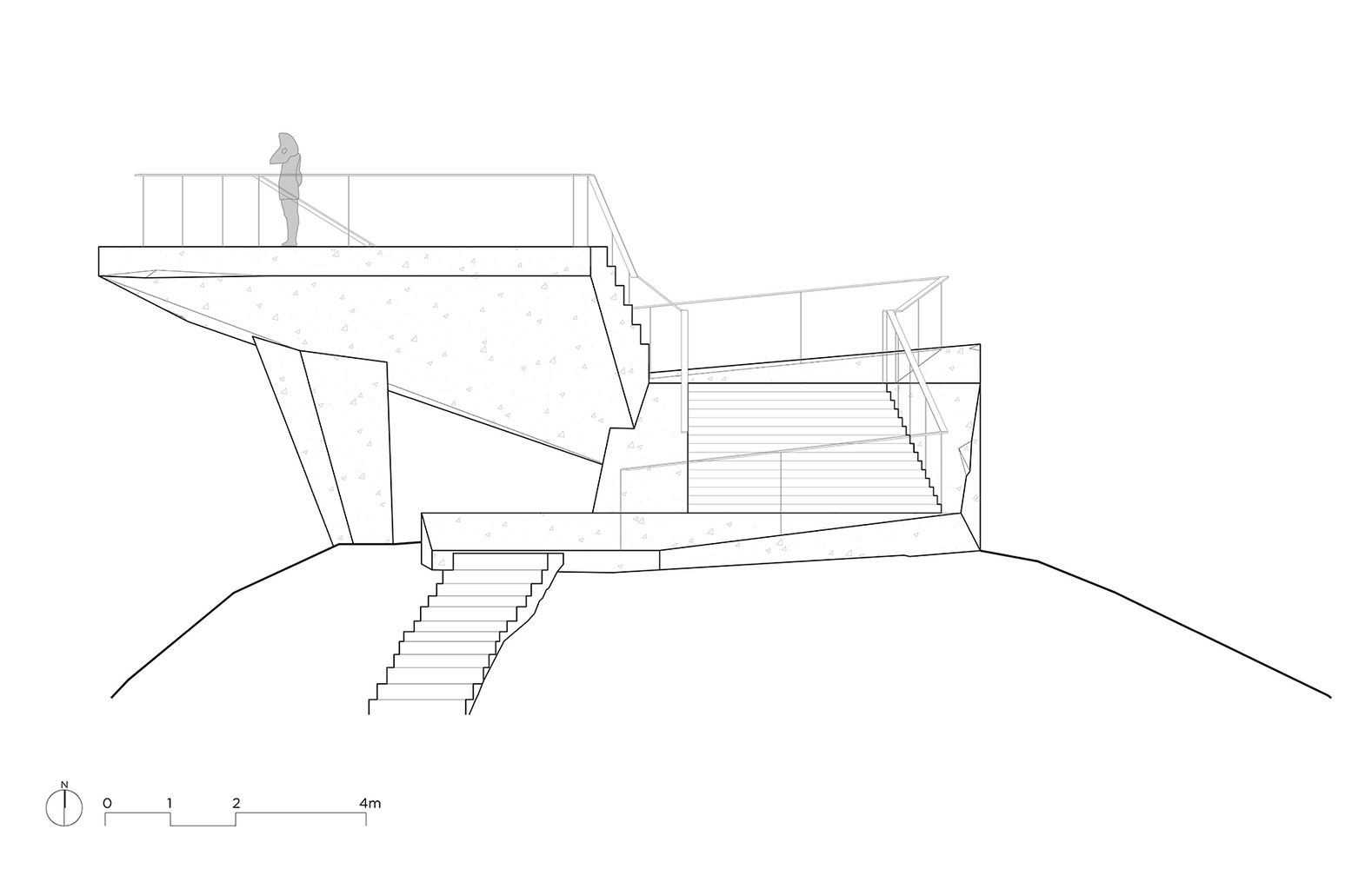 Shenzhen Meishajian Viewing Platform | line+ studio .