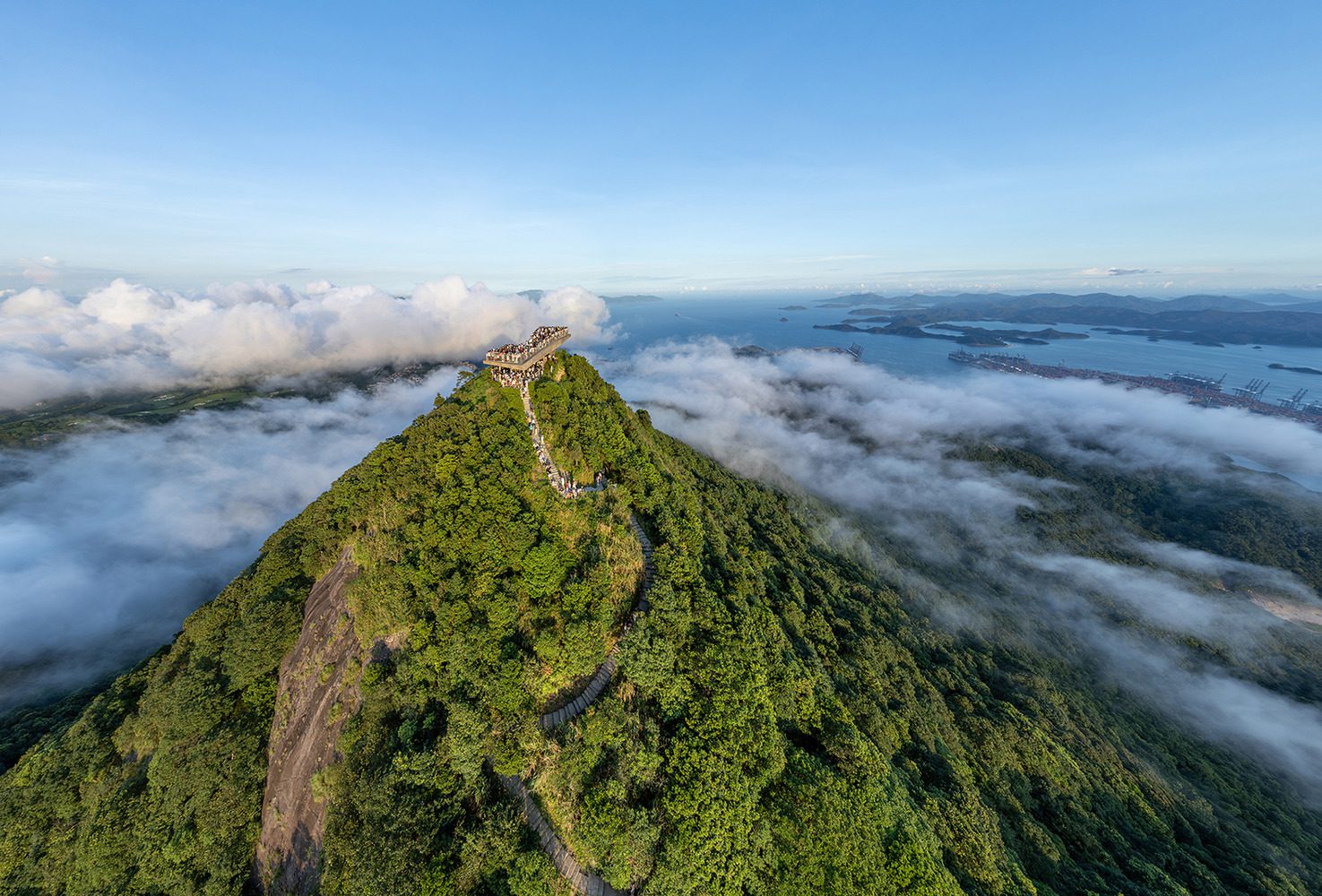 Shenzhen Meishajian Viewing Platform | line+ studio