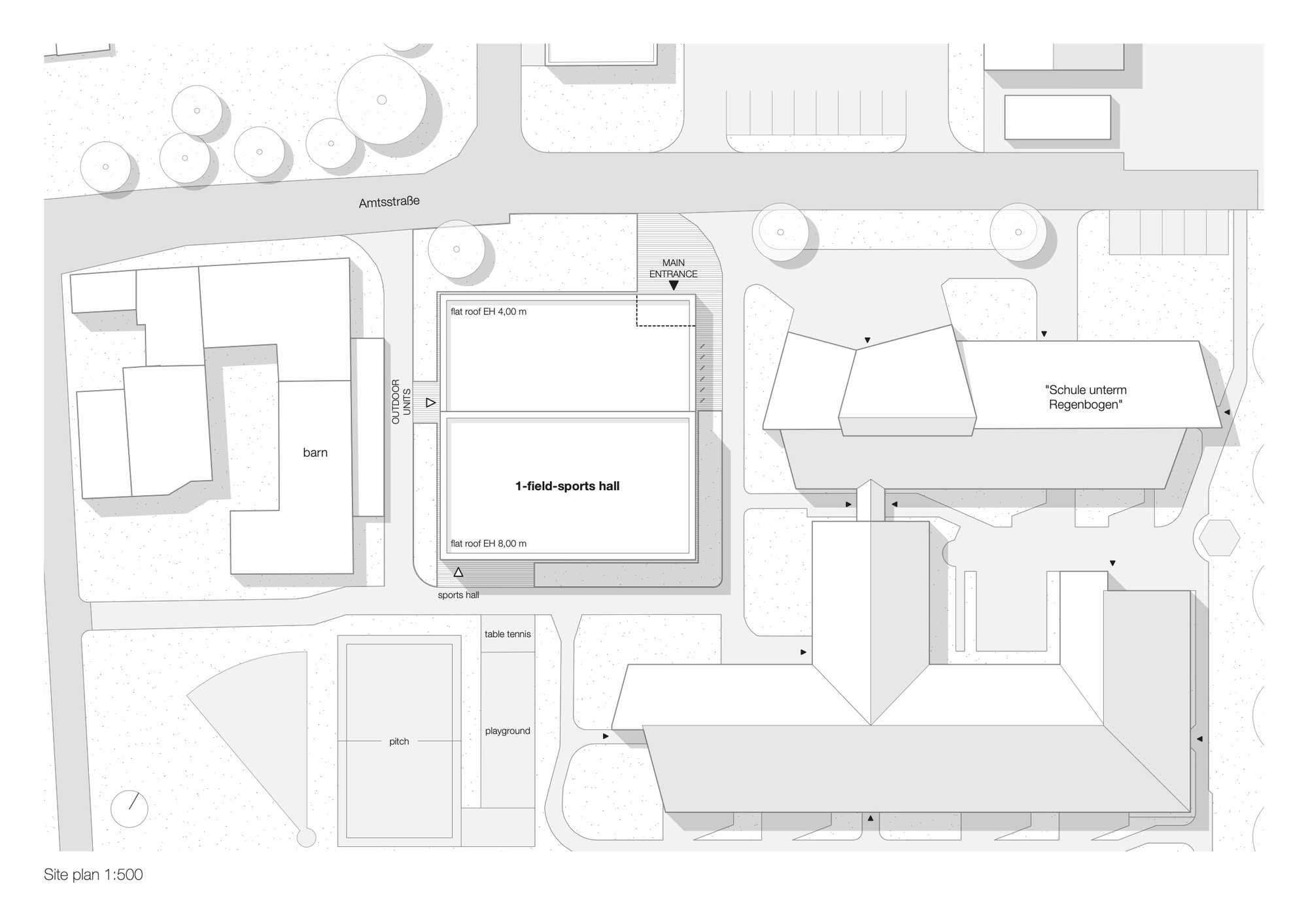 One-Field Sports Hall for the Special Schools in Salzwedel