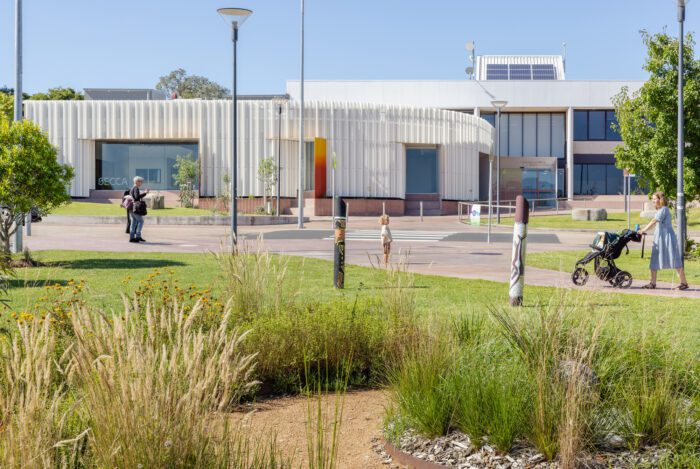 Arch2O south east centre for contemporary art secca bega valley regional gallery sibling architecture South East Centre for Contemporary Art (SECCA) Bega Valley Regional Gallery