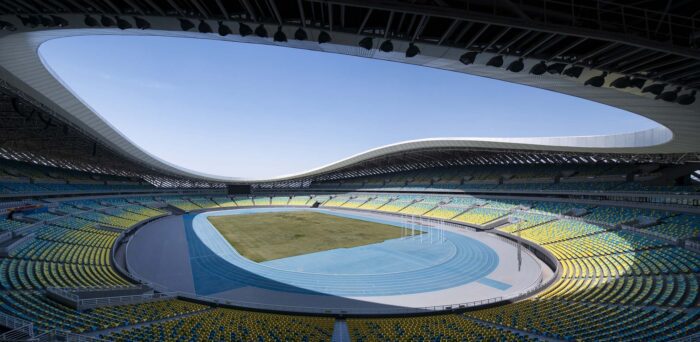 stadium field. Image © Bowen Hou12