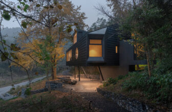 Arch2O The Treehouse Mask in the Forest Moguang Studio21