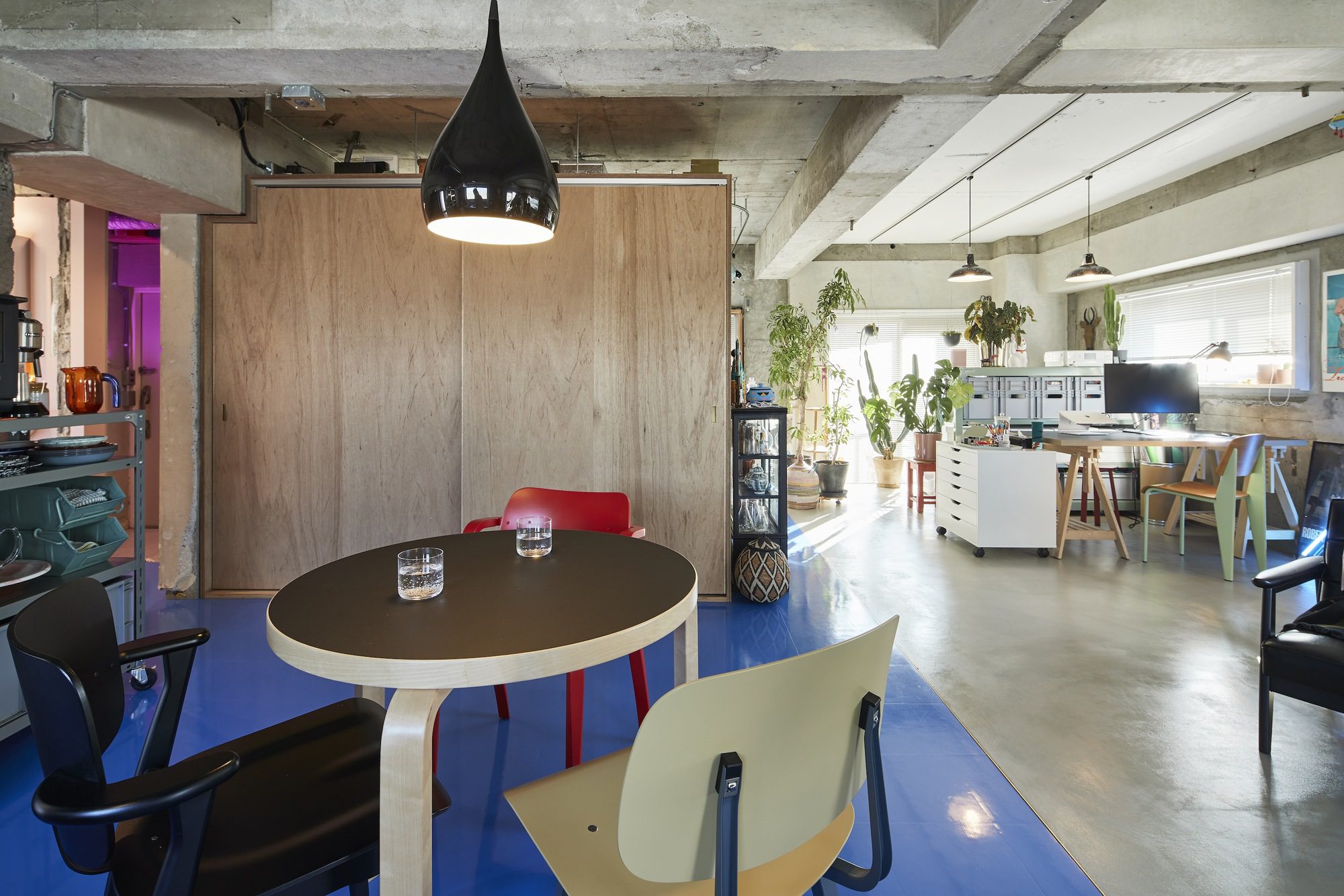 Tokyo Blue Apartment Renovation