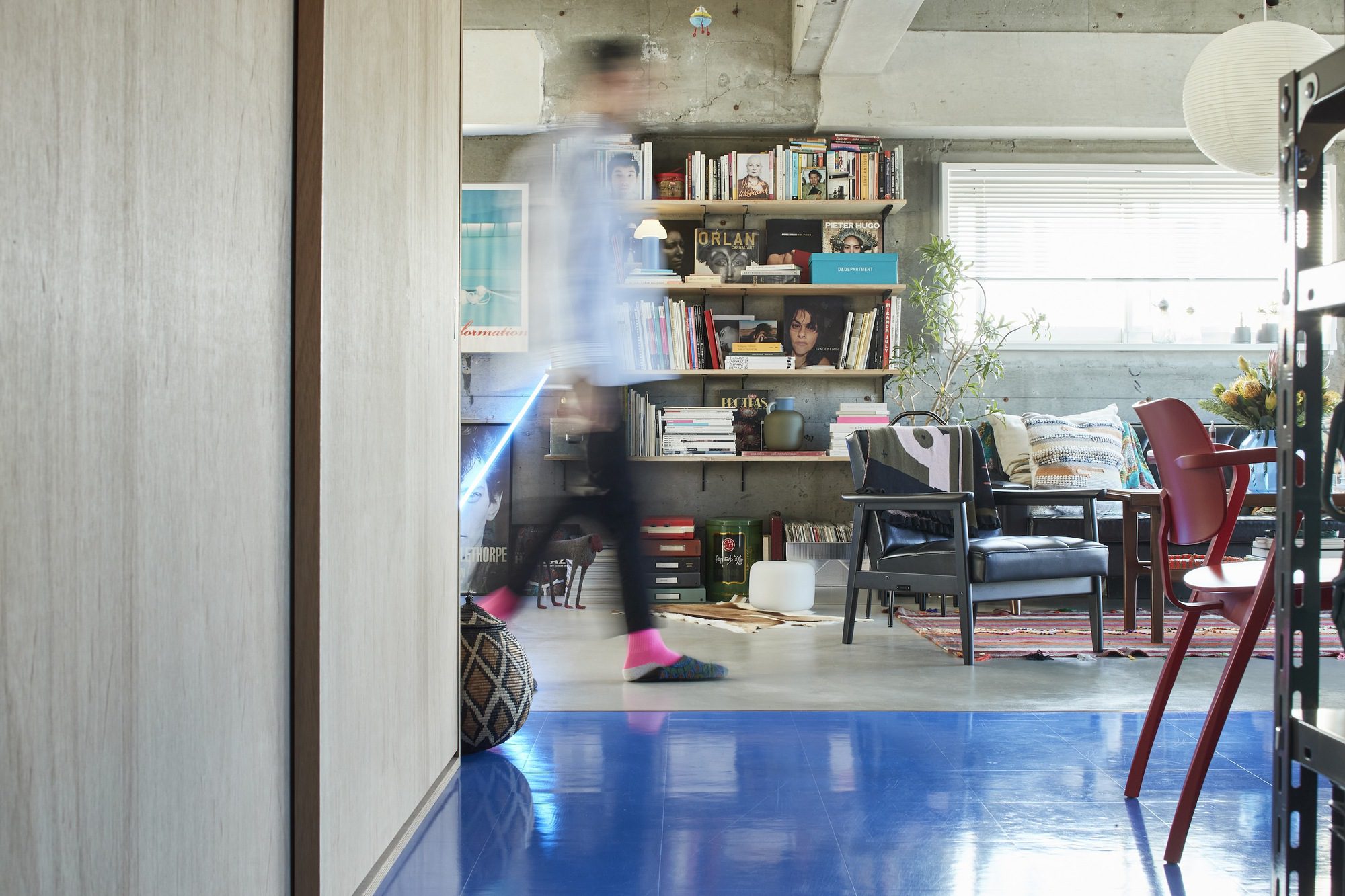 Tokyo Blue Apartment Renovation