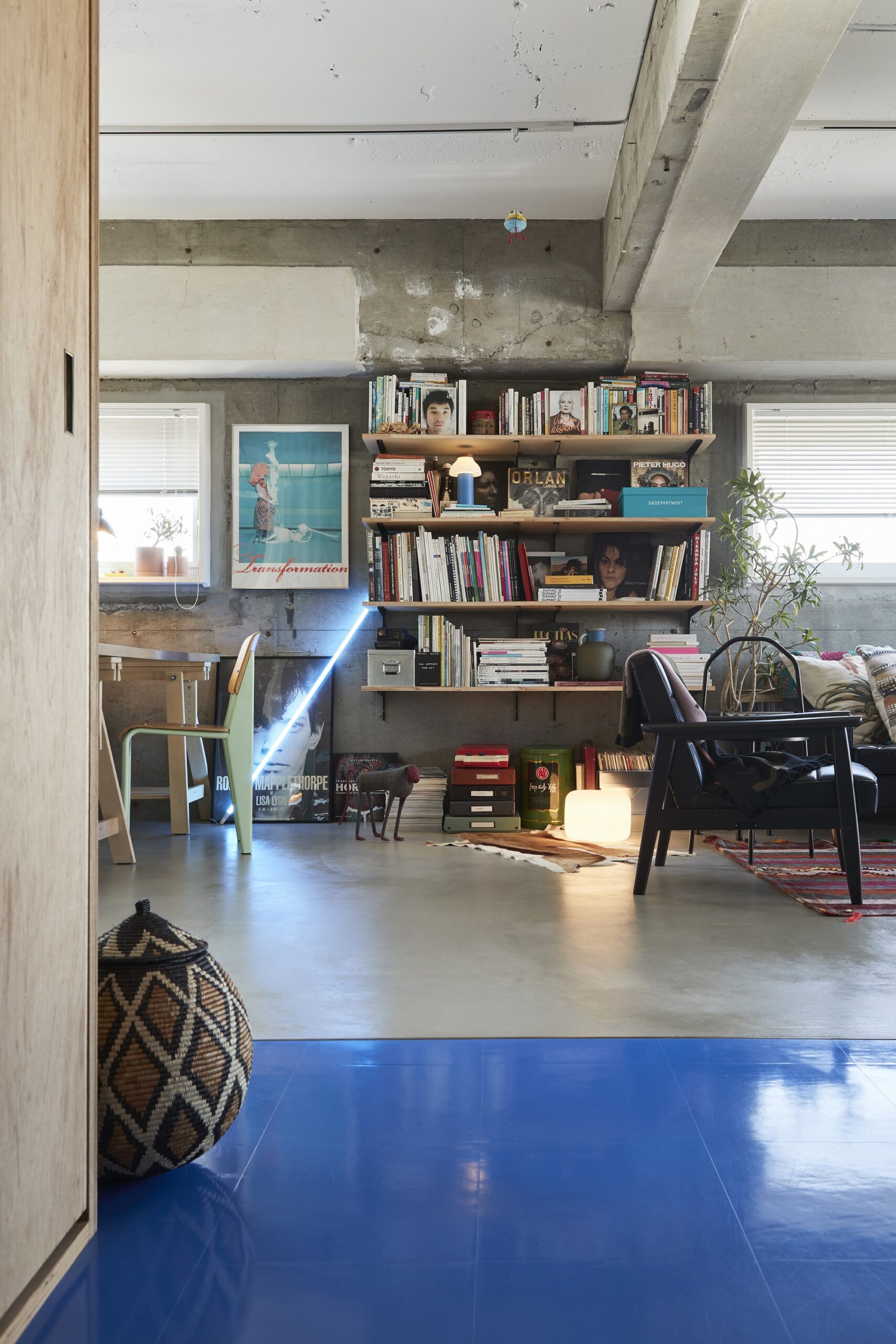 Tokyo Blue Apartment Renovation