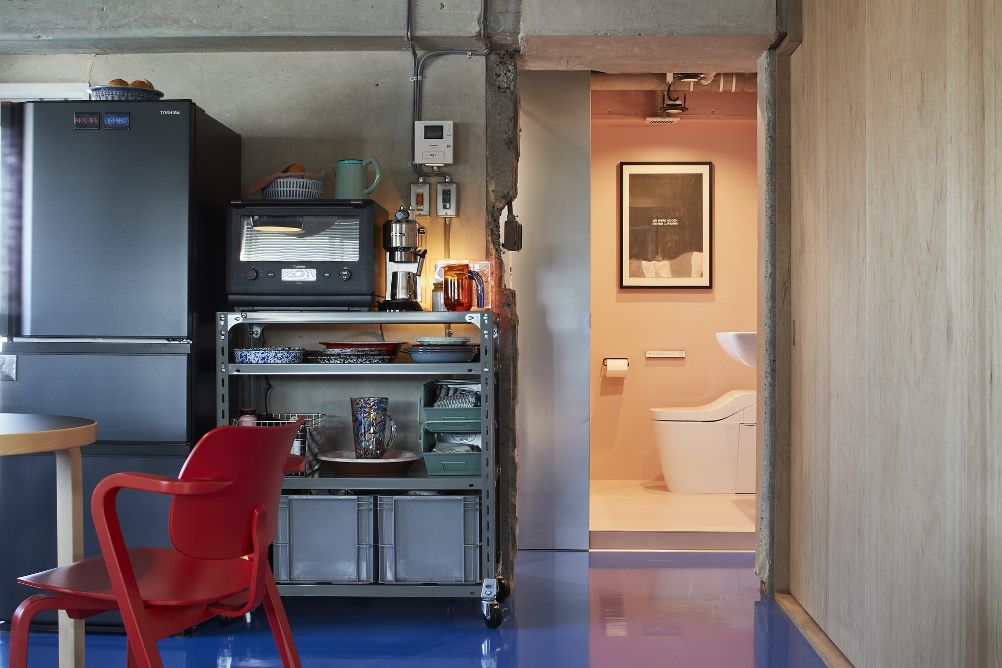Tokyo Blue Apartment Renovation