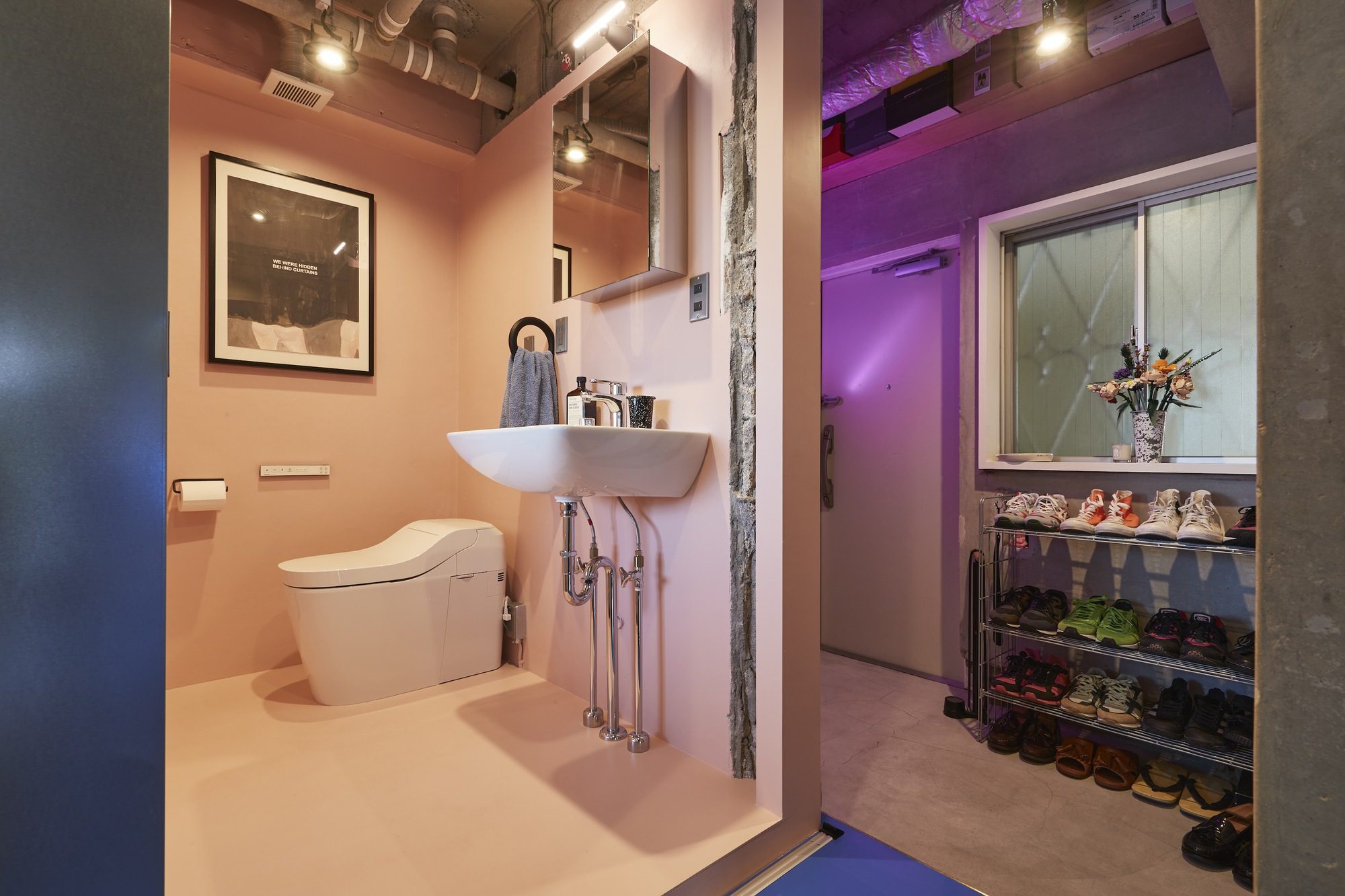 Tokyo Blue Apartment Renovation
