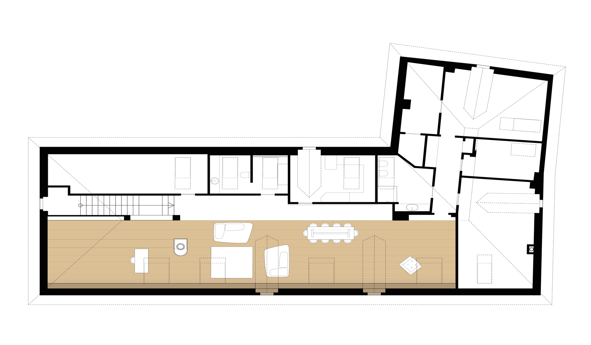 Wood and Carpet Apartment