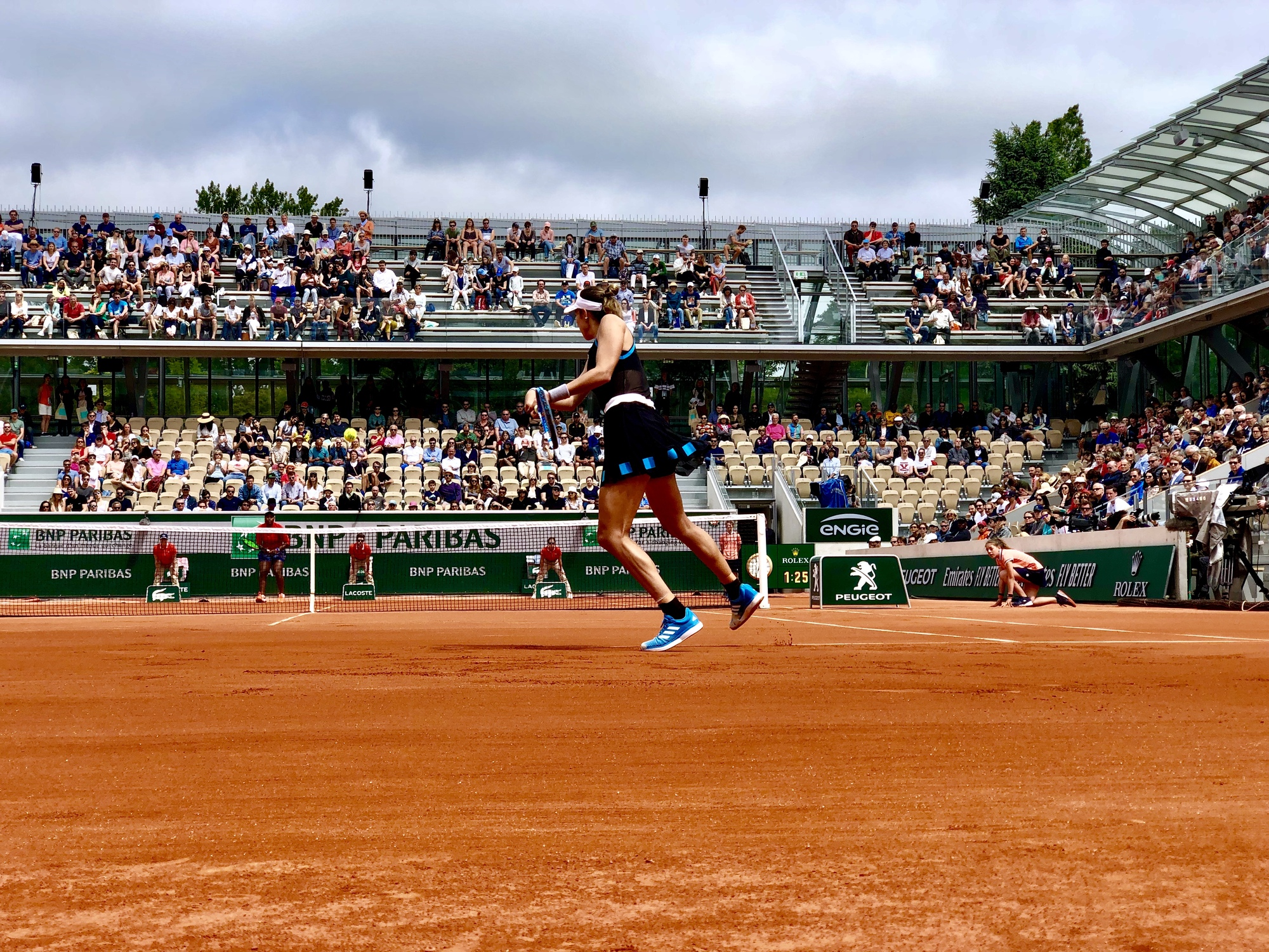 Simonne-Mathieu Tennis Court at Roland Garros