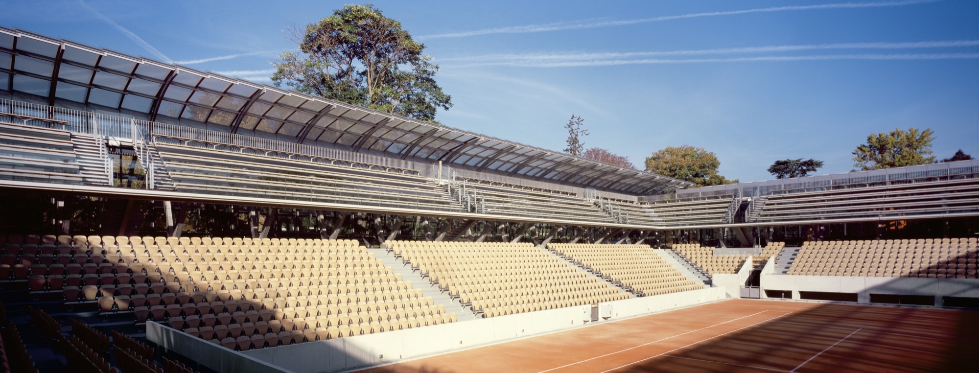 Simonne-Mathieu Tennis Court at Roland Garros