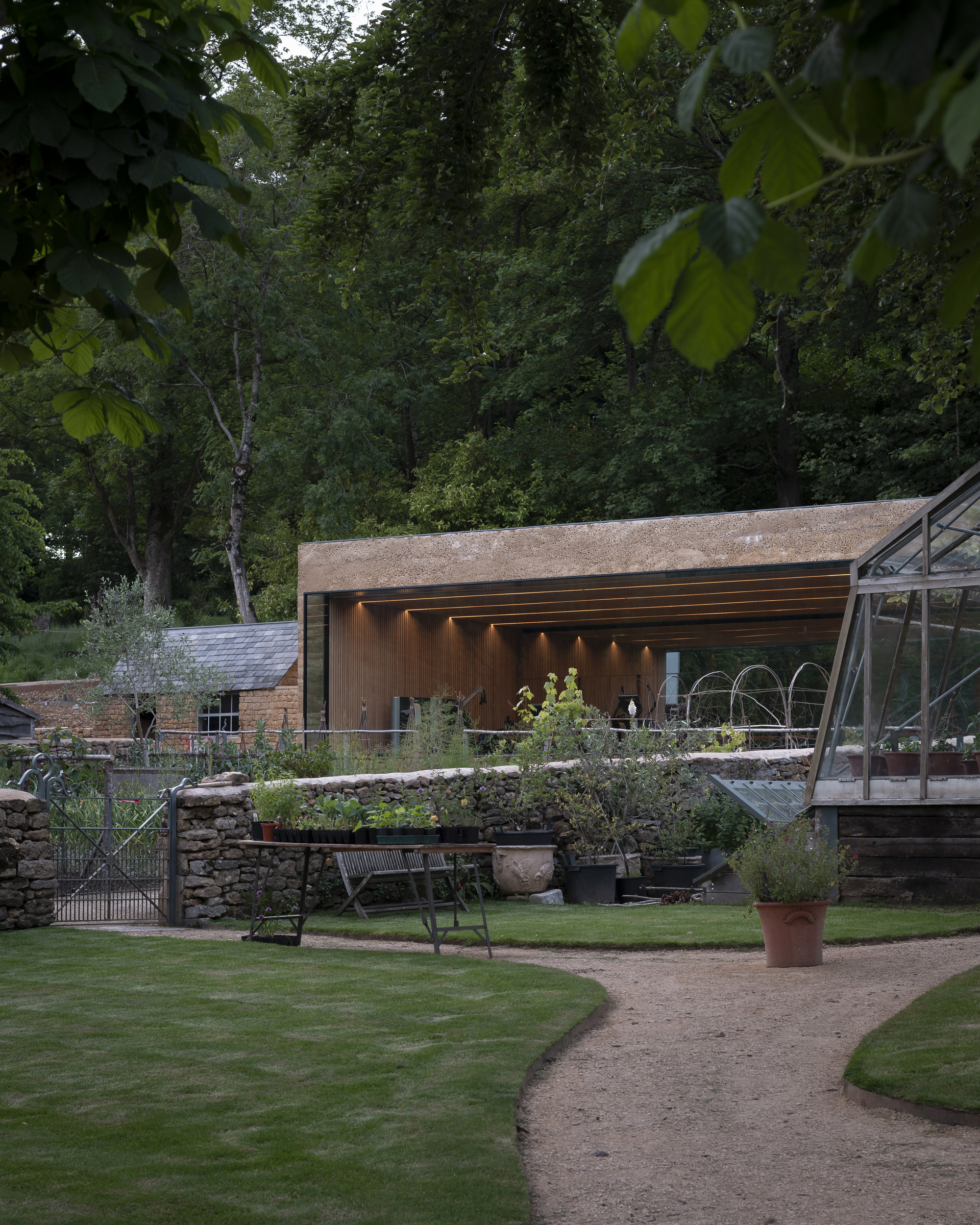 Room in a Productive Garden