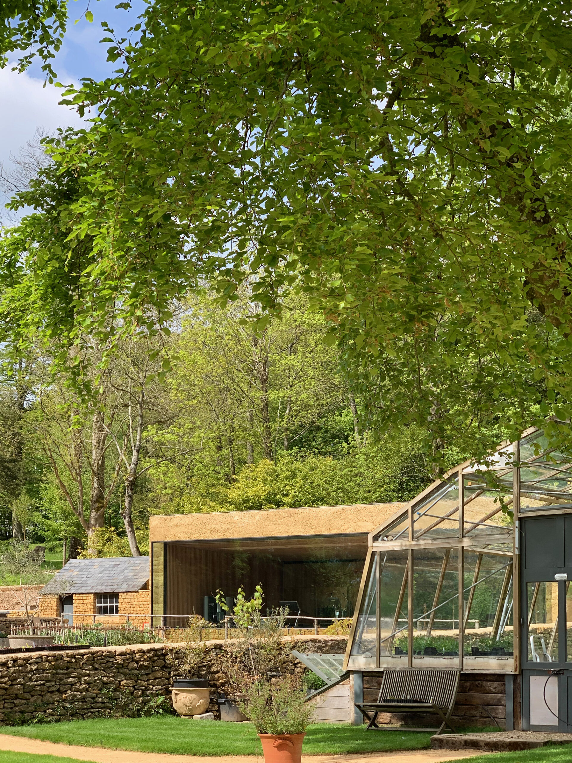 Room in a Productive Garden