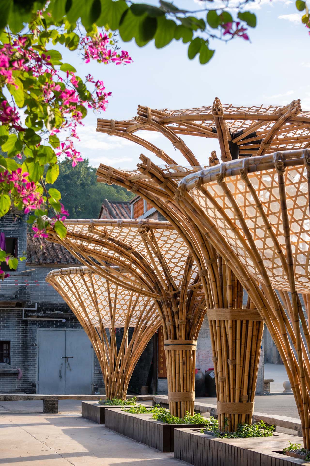 Changqi Stadium Bamboo Corridor