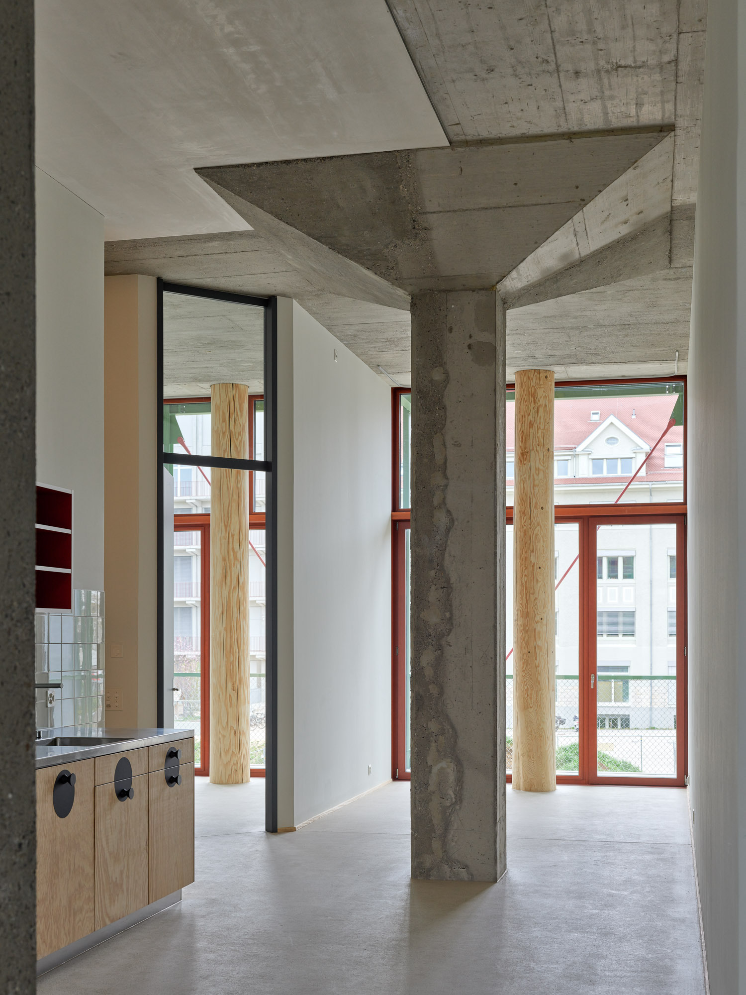 Conversion of a Wine Storage into Housing