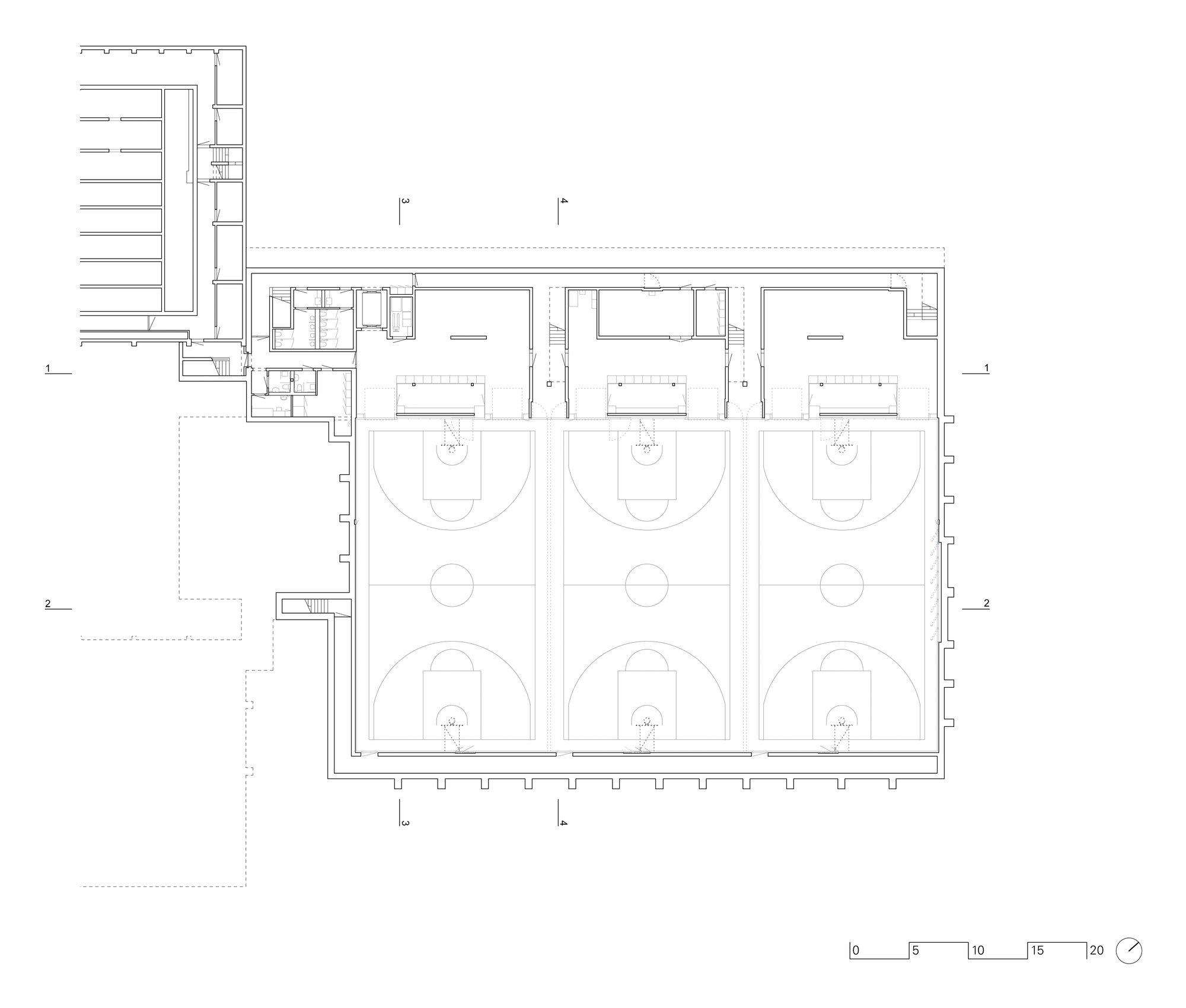 Wettingen Canton School Sports Hall