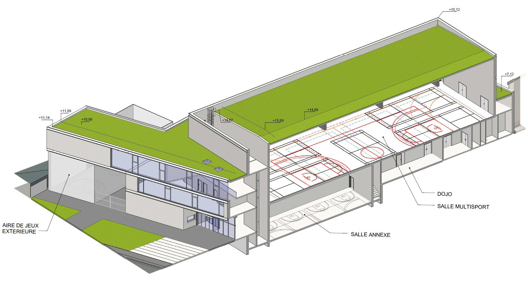 Espace Pompidou Gymnasium